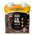 thumbnail image 1 of Body Fortress High Protein Shakes, 40g Protein, Chocolate, 4 Pack, 1 of 6