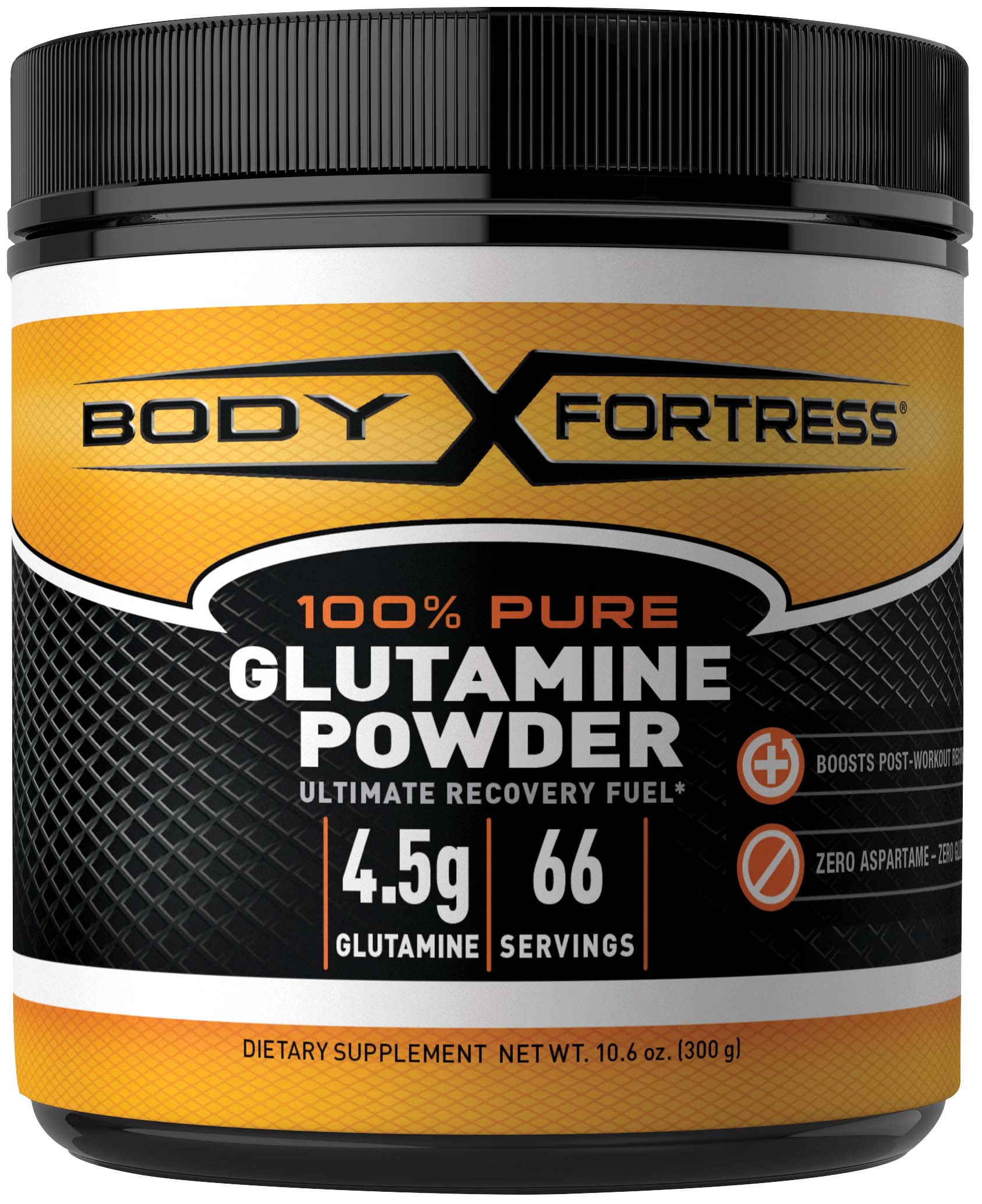 Body Fortress Pure Glutamine Powder, 10.6 Oz - image 1 of 5