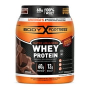 Body Fortress Super Advanced 100% Premium Whey Protein Powder, Chocolate, 60g Protein, Immune Support , Vitamins C & D Plus Zinc, 1.78 lbs Packaging May Vary