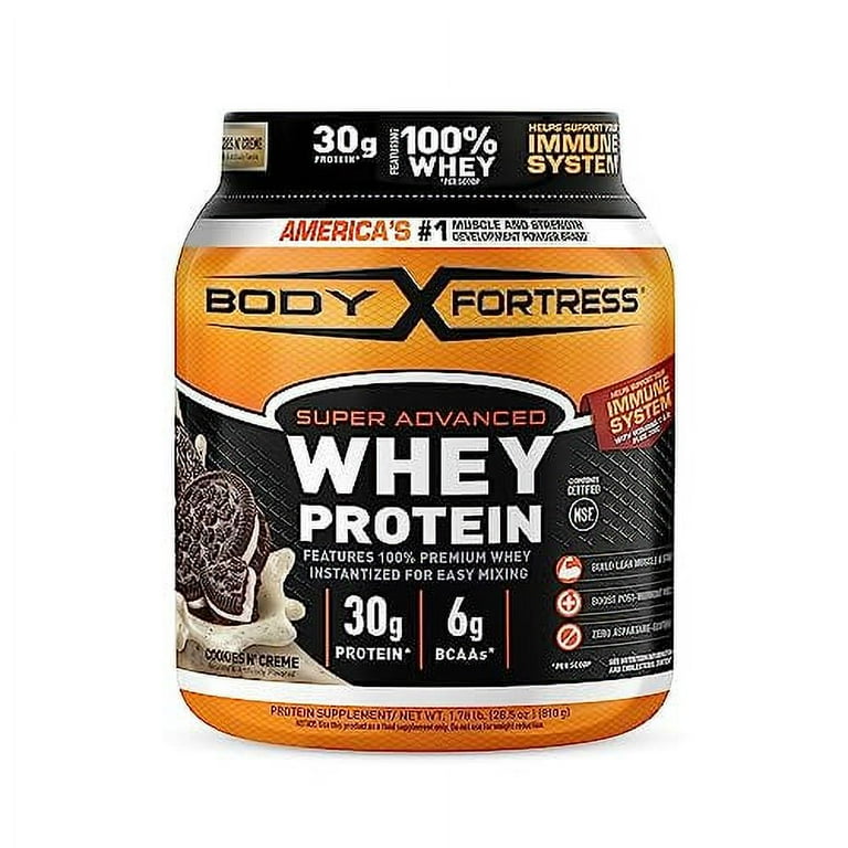 Body Fortress Super Advanced Whey Protein Cookies N Creme