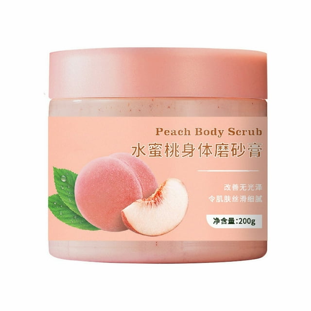 Body Fruit Scrub Exfoliating Smooth Fragrance Chicken Skin Scrub Milk