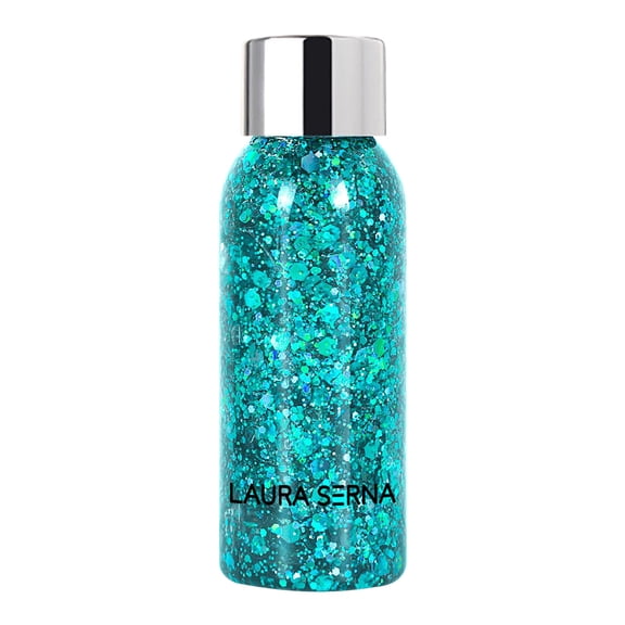 Body Glitter Gel, Face Glitter Mermaid Sequins, Sparkly Hair Glitter,Singer Concert Festival Rave Accessories, Halloween Body Painting,Festival Rave Accessories