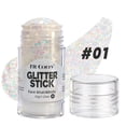 thumbnail image 1 of Body Glitter Stick Red White Blue Face Glitter Stick Body Glitter Gel Sparkle Makeup Gel For Face And Body Festival Party Concert Football Soccer Party Performance Long Lasting Shine Glitter, 1 of 9