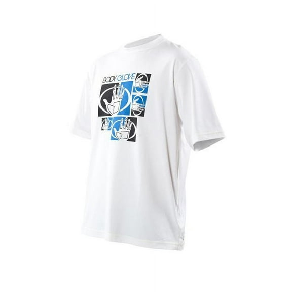 Body Glove 14182-M-WHT Mens Performance Loosefit - White, Medium
