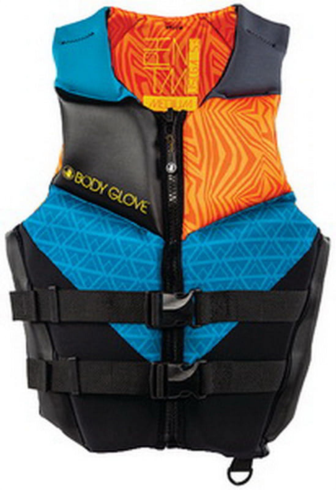 Body Glove 20224ORGBLUS Adult Phantom PFD, Men's Sm., Orange/Blue