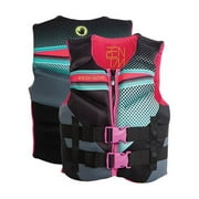 Body Glove 23324YAQUPNK Youth Phantom Evoprene Vest, Aqua/Pink