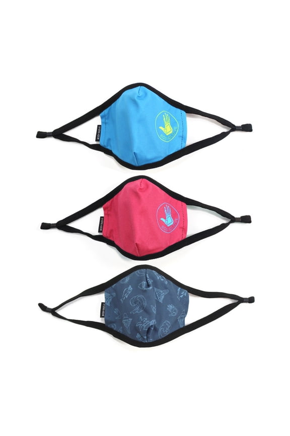 3-Piece Kid's Face Mask Set