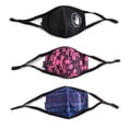 thumbnail image 1 of Body Glove 3-Piece Womens Face Mask Set (Mix Pack 4), 1 of 10