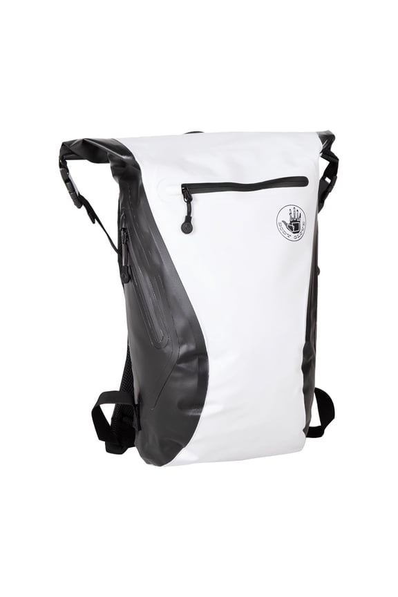 Advenire Waterproof Vertical Roll-Top Backpack - White