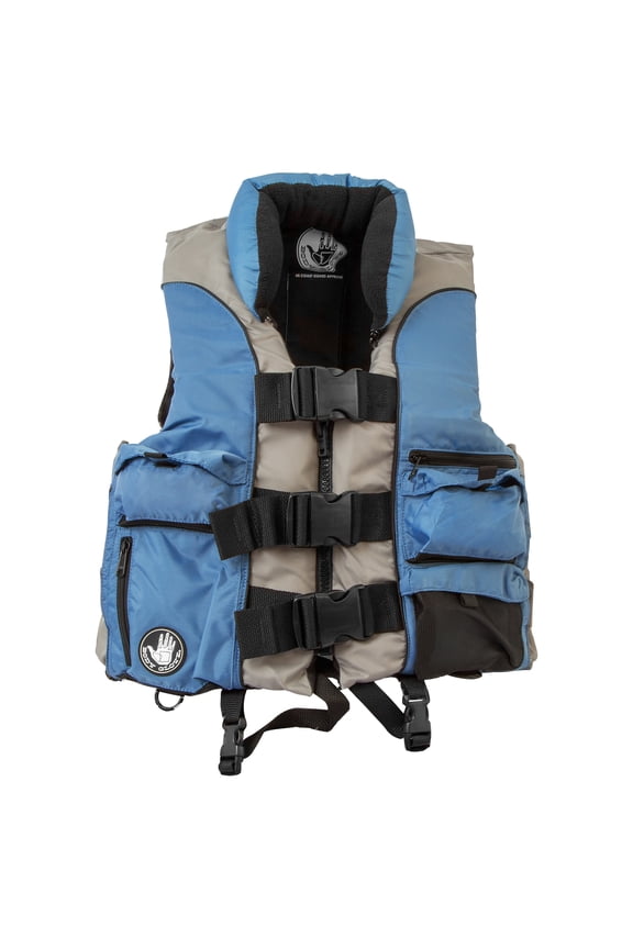 Angler Fishing Vest US Coast Guard Approved Life Jacket - L