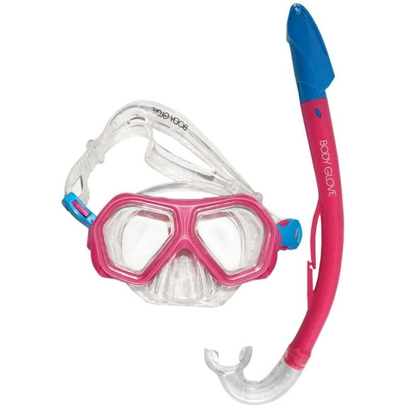 Body Glove Aquatic Mischief Kids Mask and Snorkel Combo For Snorkeling, Diving, and Swimming