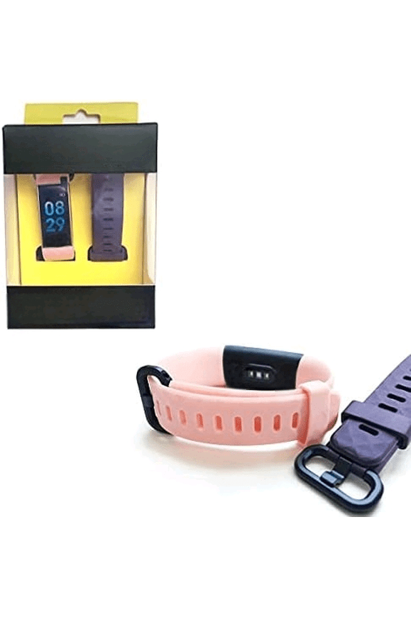 Body Glove BGTR035PK-PU-SET Body Glove Activty & Fitness Tracker & Heart Rate Monitor with Alternative Colored Extra Strap, Pink Watch with Purple Extra Strap$$Sport & Recreation Other