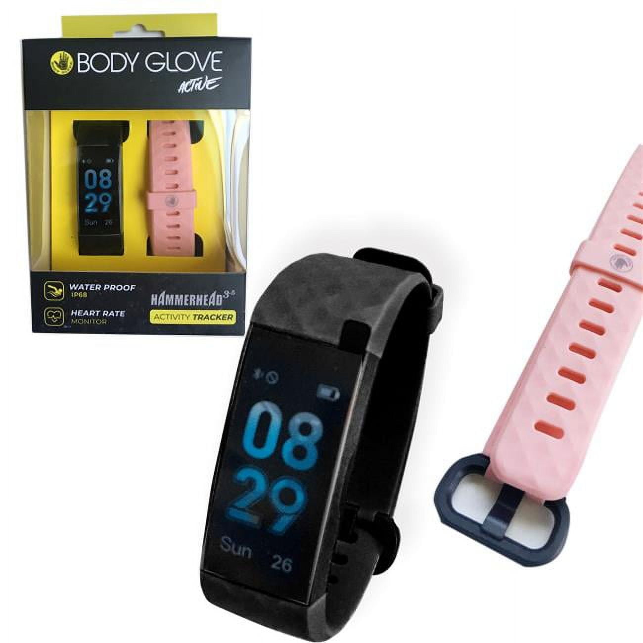 Body Glove Body Glove Activty & Fitness Tracker & Heart Rate Monitor with Alternative Colored