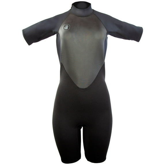 Body Glove Pro3 Spring Wetsuit 2/1mm for Women, Back Zip, Size 13/14, Black