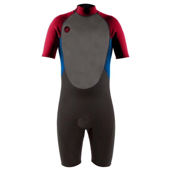 Body Glove Body Glove Pro 3 2/1mm Youth Back Zip Short Sleeve Spring Suit Wet Suit,Unisex,16,Red
