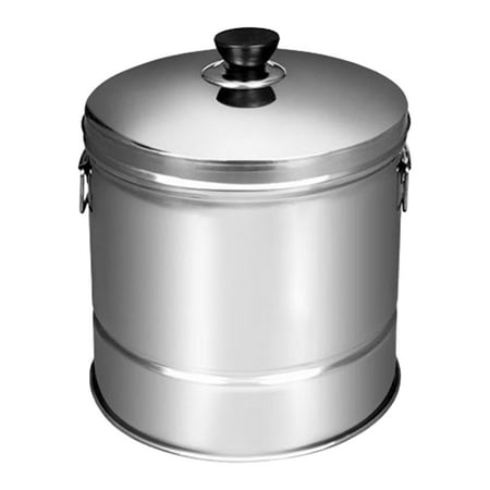 Gazechimp Stainless Steel Rice Cooker Rice Cooking Pot with Inset Draining Basket, Large Rice Cooling Bowl Food Steamer Pot for Kitchen 31cmx25cm