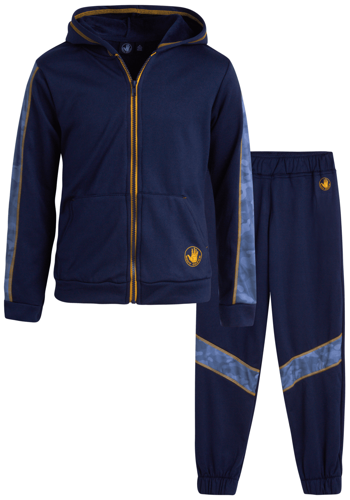 Body Glove Boys' Active Sweatsuit Set 2 Piece Fleece ZipUp Hoodie