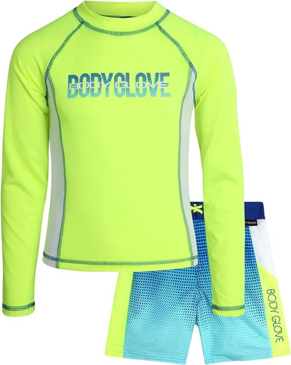 Body Glove Jungen Rashguard – Langarm-Shirt Mit UV-Schutz Für Wasser-Sport