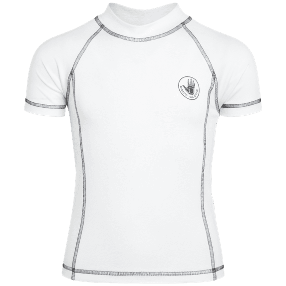 Body Glove Boys' Rash Guard Shirt - Short Sleeve UPF 50+ Sun Protection Swim Shirt (2T-14)