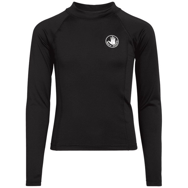 Boys black swim best sale shirt