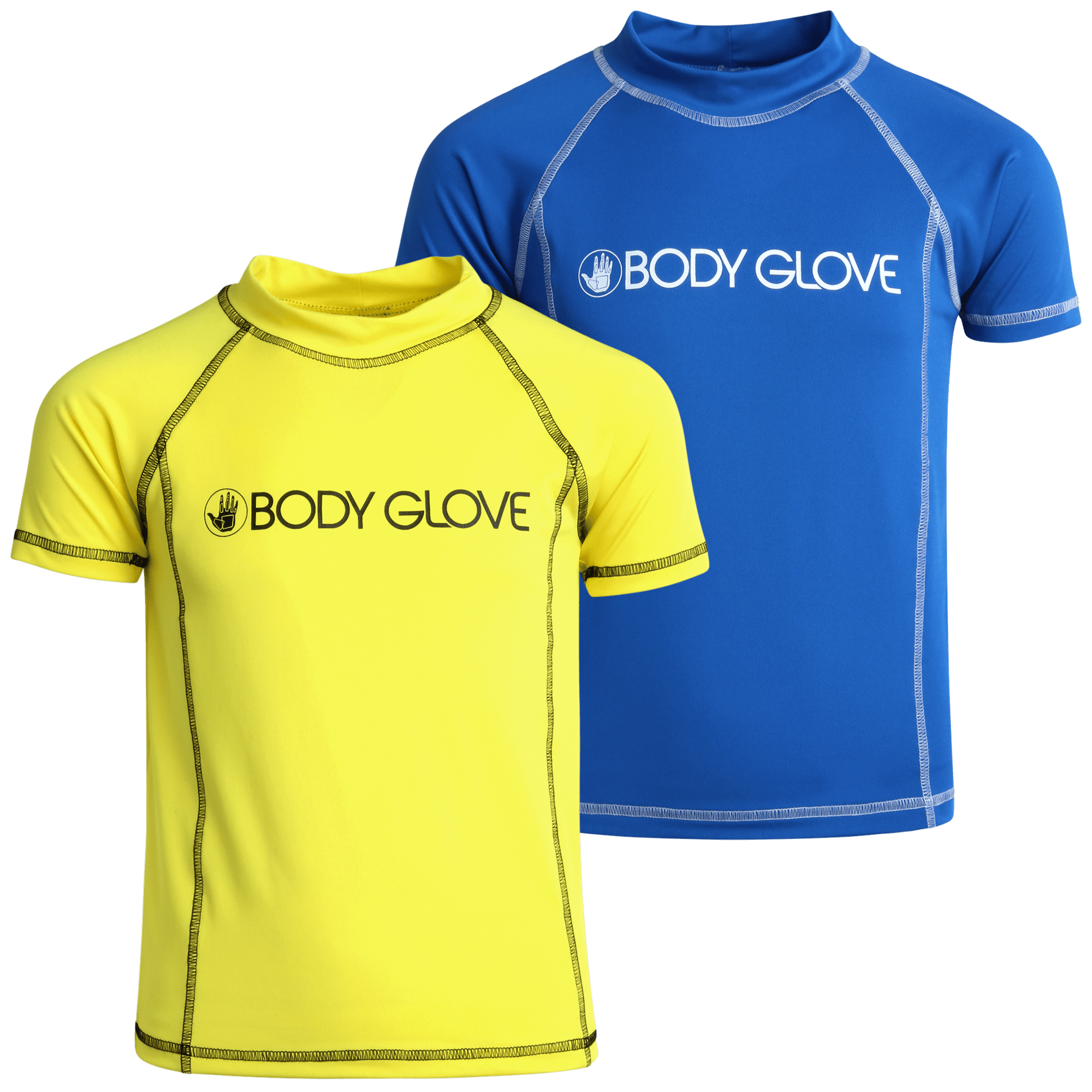 Body Glove Boys Short Sleeve Rash Guard Shirt 2 Pack UPF 50 Quick Body Glove Boys Short Sleeve Rash Guard Shirt 2 Pack UPF 50 Quick