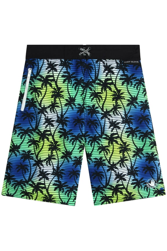 Boys' Swim Trunks - UPF 50+ Quick Dry Bathing Suit, Sizes 8-18