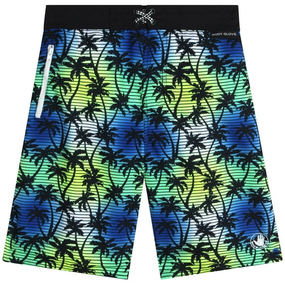 Body Glove Boys' Swim Trunks - UPF 50+ Quick Dry Bathing Suit, Sizes 8-18