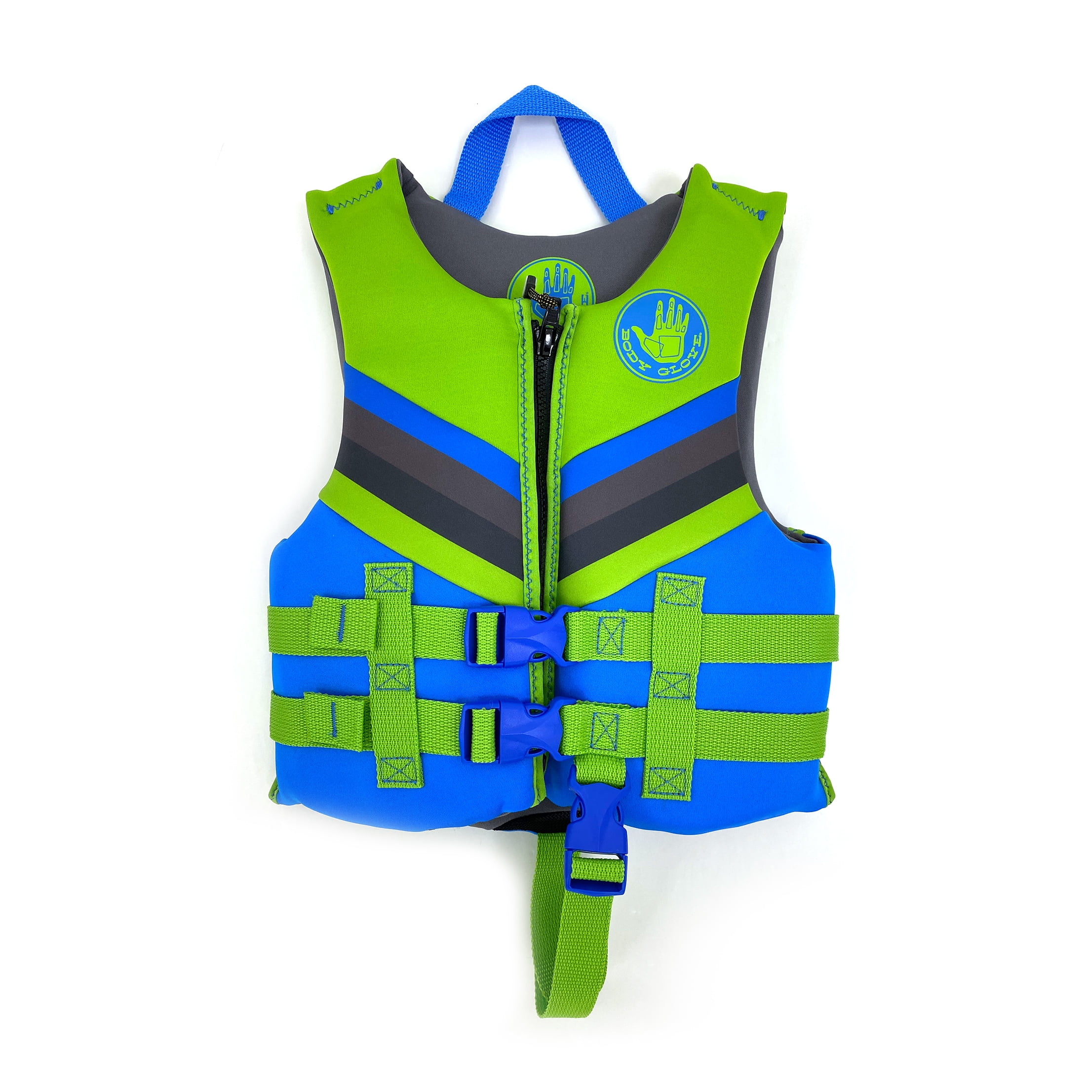 Body Glove Child Boy Evoprene PFD, Life Jacket, (Male, Green)