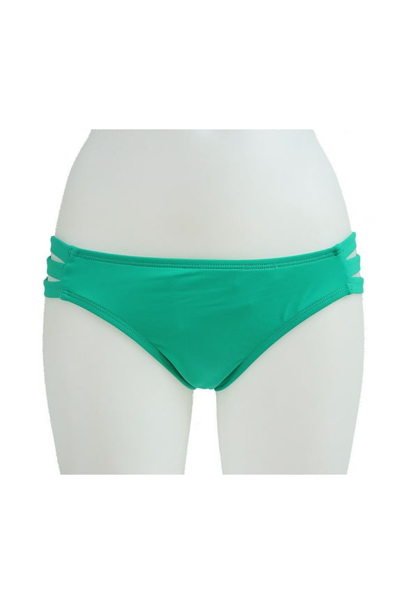 Eidon Utopia Women's Swim Bikini Low Rider Bottom Eucalyptus Green