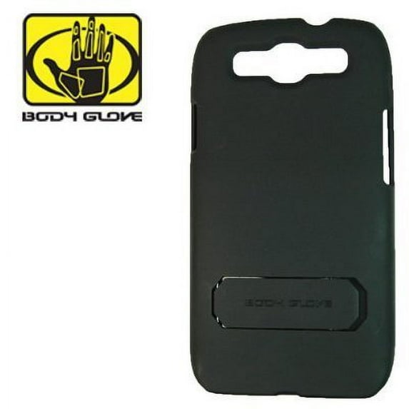 Body Glove Elite Stand Hard Shield Cover Snap On Case for AT&T, T-Mobile, Sprint, Verizon, U.S. Cellular Samsung Galaxy S III i9300 i747 i535 L710 T999-Black