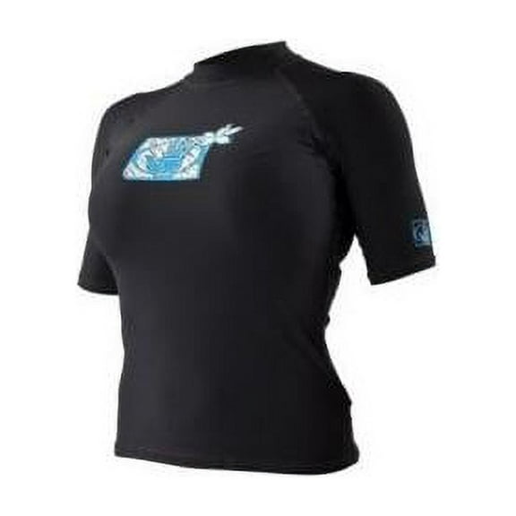 Body Glove Fitted Rashguard W S/a Blk Sm