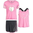 thumbnail image 1 of Body Glove Girls Active Short Set with Matching Tank Top and T-Shirt 6, 1 of 1