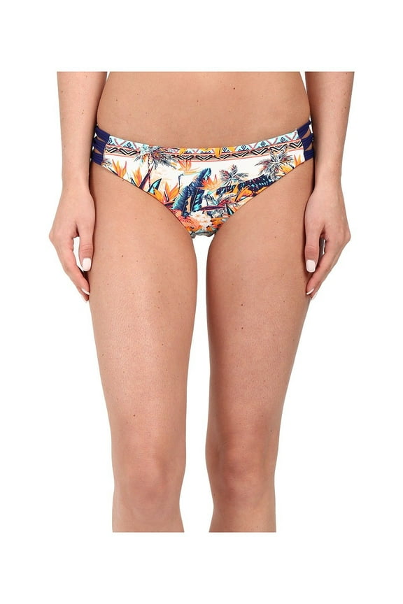 Junior's Paradisio Surf Rider Bikini Bottom, Multi, X-Small