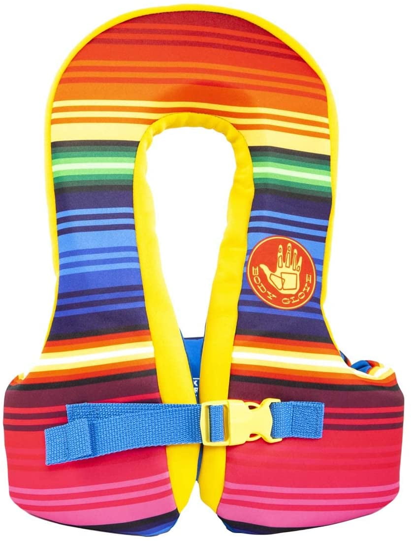 Body Glove Kids Paddle Pals Splash Swim Vest USCG PFD Swim Vest Children 33 55lbs Multi Color One Size Unisex Mexican Blanket Walmart