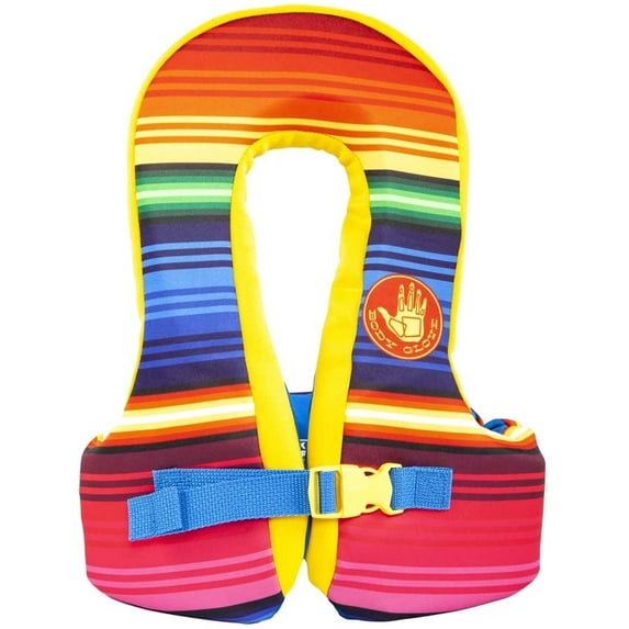 Body Glove Kids - Paddle Pals Splash Swim Vest - USCG PFD Swim Vest - Children 33- 55lbs, Multi-Color, One Size, Unisex (Mexican Blanket)