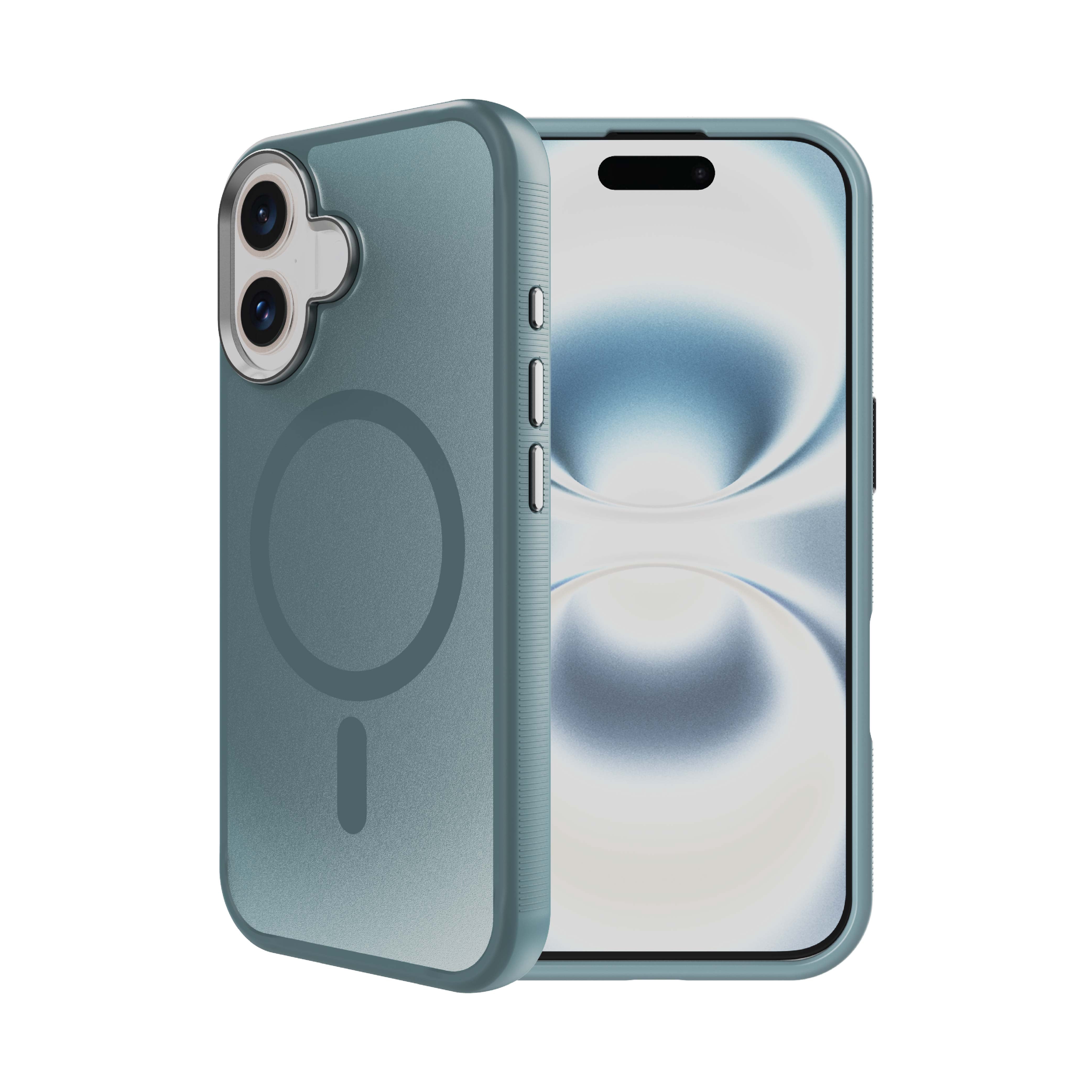 Body Glove Reflector Phone Case for iPhone 17, MagSafe Compatible - Metallic Gray