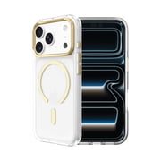 Body Glove Reflector Phone Case for iPhone 18 Pro Max / 17 Pro Max, MagSafe Compatible - Clear/Gold