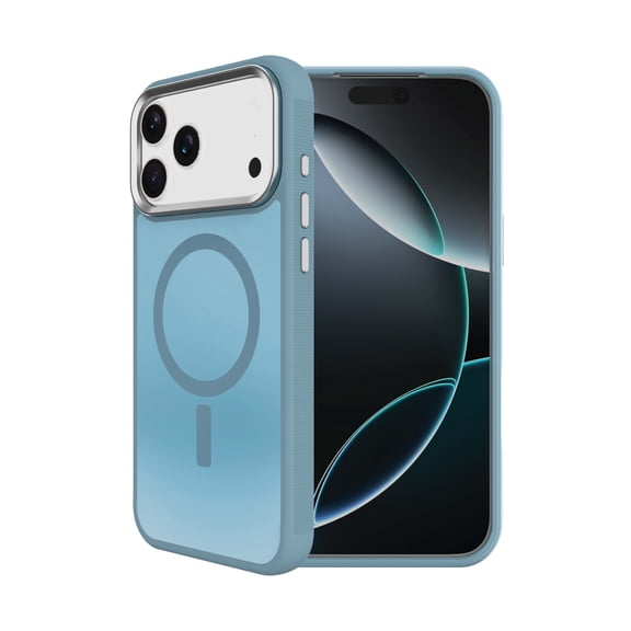 Body Glove Reflector Phone Case for iPhone 18 Pro / 17 Pro, MagSafe Compatible - Metallic Seafoam