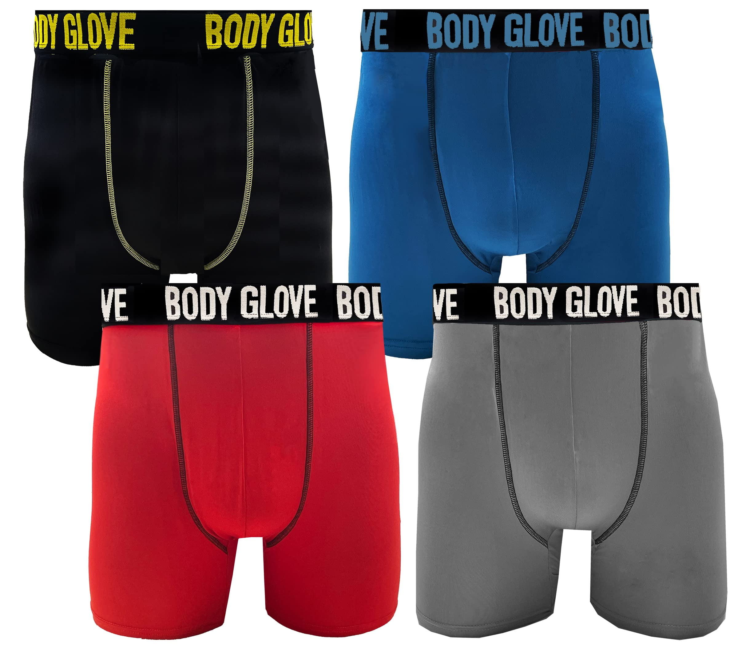 Body Glove Mens Boxer Briefs, Dry Fit Performance Brazil