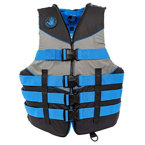 Body Glove Method- Adult Life Vest -USCGA Type III Nylon - Unisex, Adult, 4XL, 6XL, Blue
