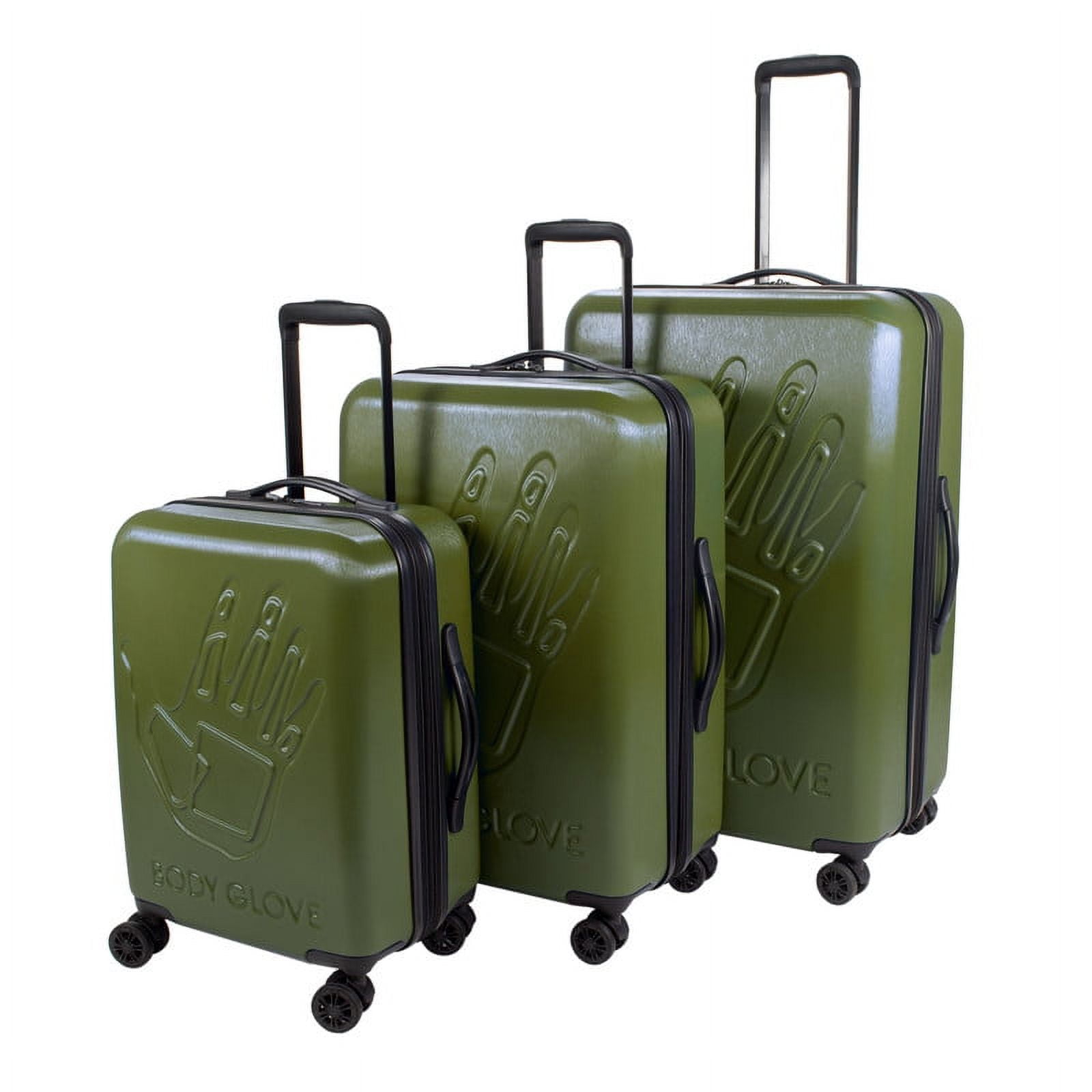 Body Glove Redondo 3-Piece Hardside Spinner Luggage Set