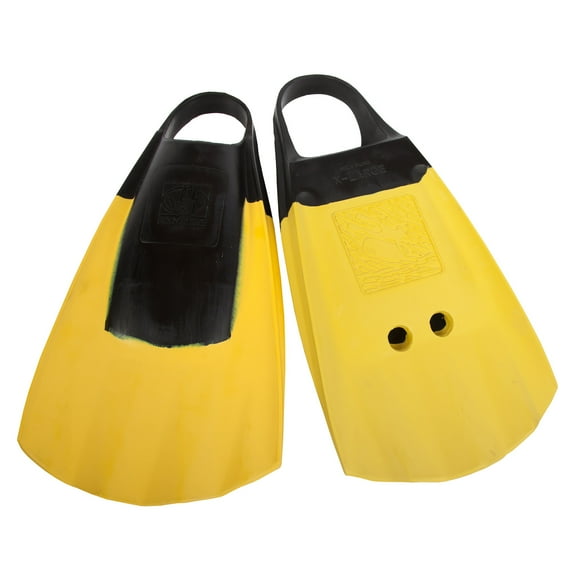 Body Glove Swim Fins - Natural Rubber Bodyboard Fins for Men and Women - M