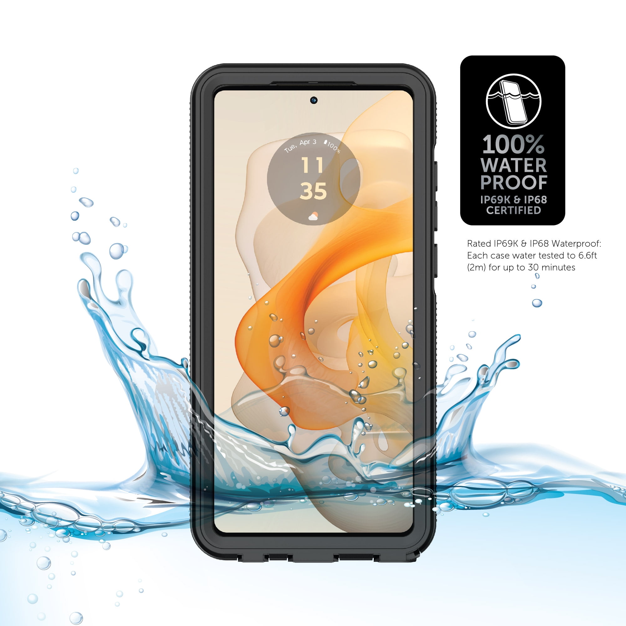 Body Glove Tidal Waterproof Phone Case for Motorola moto g STYLUS