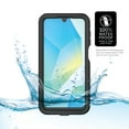 thumbnail interactive-video image 1 of Body Glove Tidal Waterproof Phone Case for Samsung Galaxy A16 5G - Black/Gray, 1 of 11