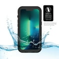 thumbnail interactive-video image 1 of Body Glove Tidal Waterproof Phone Case for iPhone 13 Pro Max - Black/Clear, 1 of 12