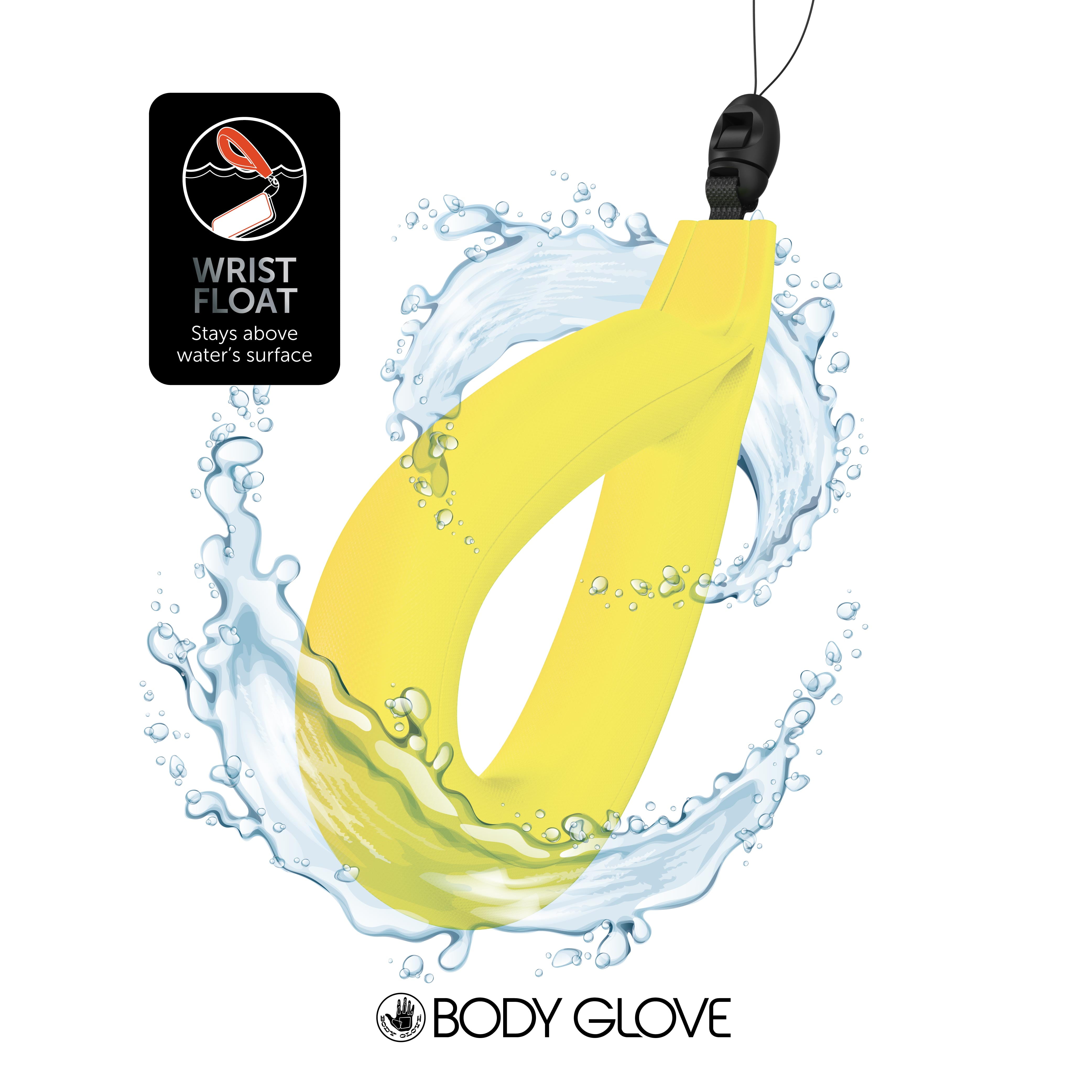 Body Glove Waterproof Wrist Float for Phone - Yellow