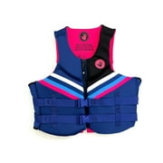 Body Glove Women's Dual-Size Evoprene PFD Life Jacket and Vest, Female, 2X/3X, Pink