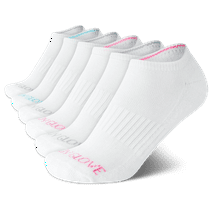 Body Glove Women's Socks - 6 Pack Performance Cushion Athletic No Show Ankle Socks - Low Cut Running Socks for Ladies