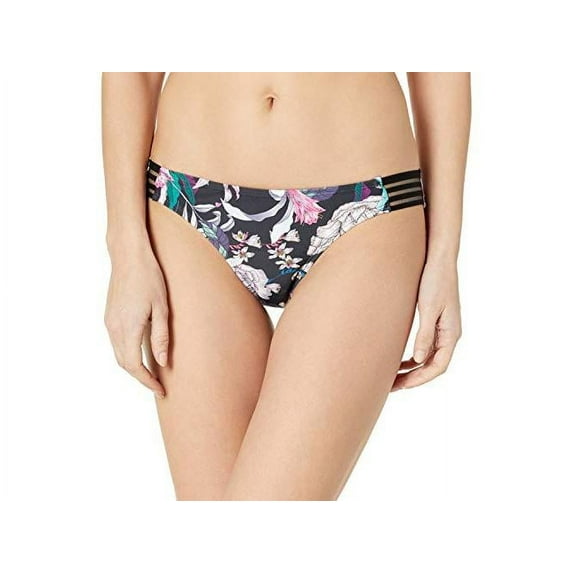 Body Glove Women's Surf Rider Bikini Bottom Swimsuit, Sea, Black, Size X-Large