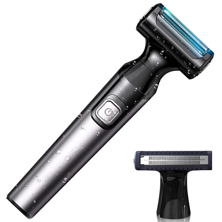 Body Hair Trimmer, Electric Groin Hair Trimmer, Electric Razor Beard Trimmer, Electric Ball Trimmer/Shaver, Waterproof Wet/Dry Clippers, Male Body Hair Razor